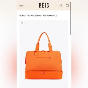 Creamsicle Beis Weekender